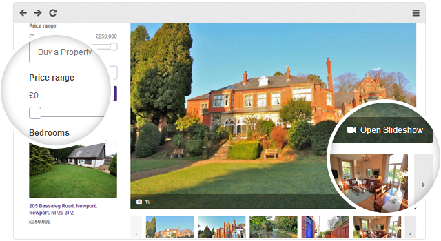 web design for estate agents